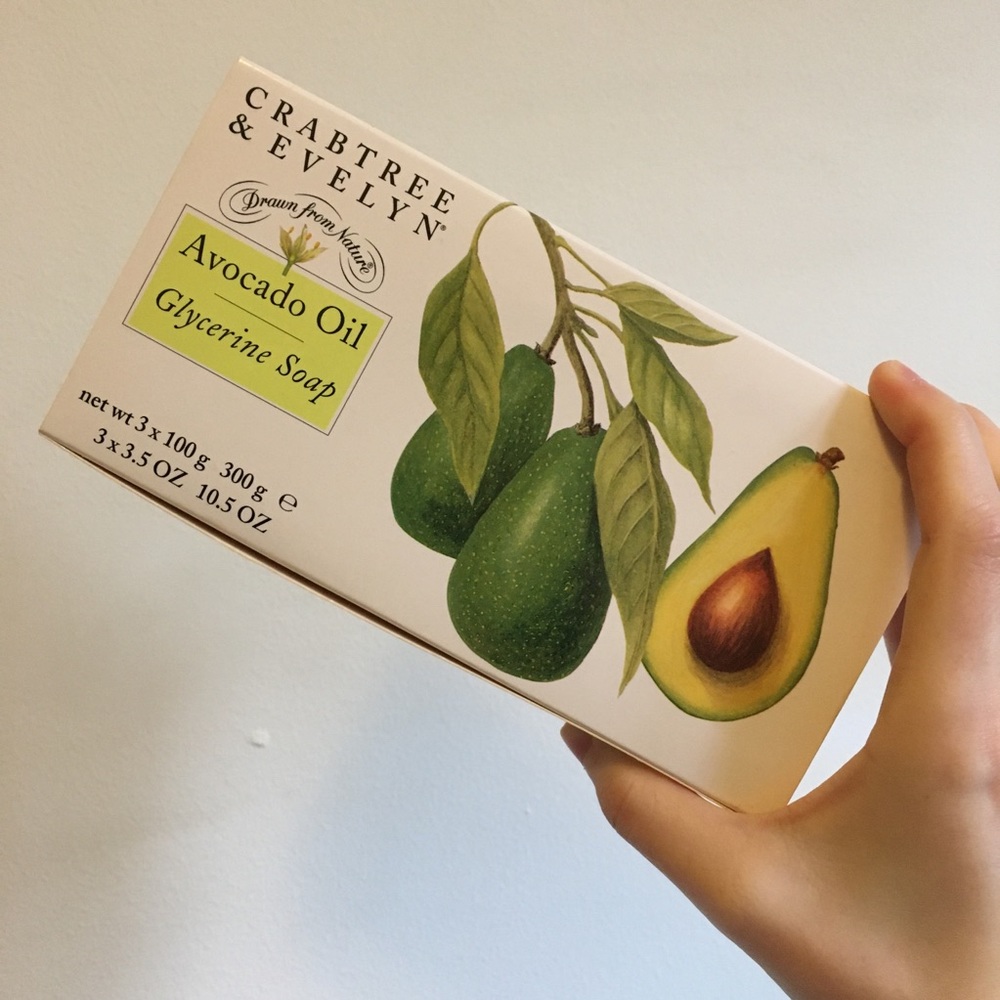 Vintage Crabtree & Evelyn Avocado Glycerine Soap